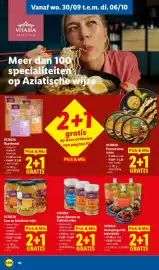 Lidl folder week 40 Pagina 10: Saus op Aziatische wijze €7,47, Vitasia Naanbrood €4,47