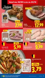 Lidl folder week 40 Pagina 5: Vanaf ma. 28/09 t.e.m. za. 03/10 Deluxe ca. 1,7 kg Delapa 4 QUAILS DELUXE Kwartels • 600 g -