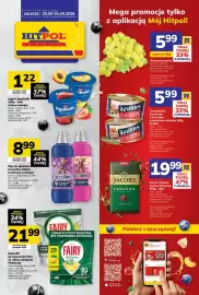 Hitpol gazetka Strona 1: Płyn do płukania Coccolino €8,99, Kapsułki do zmywarki Fairy €21,99