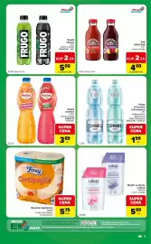 Carrefour Express gazetka tydzień 39 Strona 5: Woda mineralna CISOWIANKA €1,99, Mydło w płynie Luksja €5,99