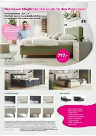 Mömax Flugblatt Seite 4: Bett „EMILY“ €777,00