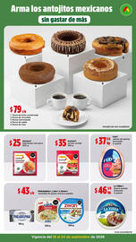 Folleto Bodega Aurrerá semana 38 Página 4: La Villita Queso panela imitación €46,25, Fud jamón de pierna horneado €37,25