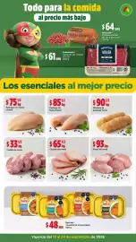 Folleto Bodega Aurrerá semana 38 Página 2: Pechuga sin hueso fresca €85,50, Pechuga con hueso sin piel €75,50