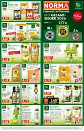 Norma Prospekt woche 40 Seite 17: Bio Sonne Bio-Zucker/Dattelsüße €3,49, Bio-Getreide XXL €4,49