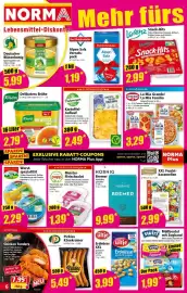 Norma Prospekt woche 40 Seite 6: Böhme XXL Frucht-karamellen €2,99, Eife Gutsleberwurst €2,29
