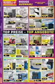 Norma Prospekt woche 40 Seite 2: Hyundai Inverter-Generator HY4500SEi D €849,00, Wintergewächshaus €44,99