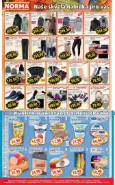 Norma leták týden 40 Strana 2: Dámské ponožky flaušové €99,90, Balanda dámské módní legíny €169,90