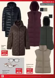 Kaufland leták týden 39 Strana 5: Dioptrické brýle €49,90, Prošíváná vesta €249,90
