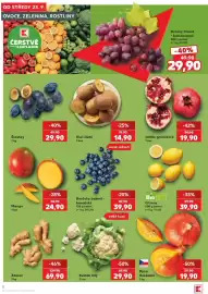 Kaufland leták týden 39 Strana 2: Mango €24,90, Bk Citrony €39,90