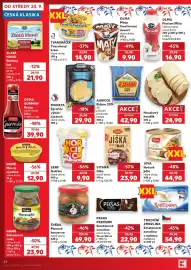 Kaufland leták týden 39 Strana 22: Viva lečo s klobásou €44,90, Otma gurman extra kecup jemny €39,90