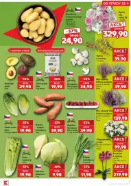 Kaufland leták týden 39 Strana 3: Jarmark salát little gem €19,90, Batáty - sladké brambory €39,90