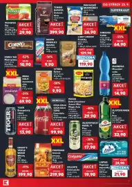 Kaufland leták týden 39 Strana 7: Magnesia minerální voda přírodní různé druhy €14,90, Tiger energetický nápoj €13,90