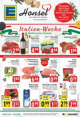 Edeka Honsel Prospekt (gültig bis 26-09)