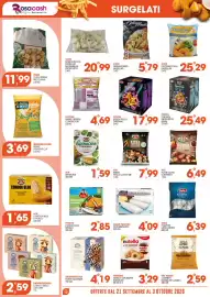 Volantino Rosa Cash Pagina 12: Ferrero Nutella croissant €3,29, Gelo polipetti moscardini €6,39