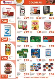 Volantino Rosa Cash Pagina 14: Nutkao crema latte con nocciole €3,19, Sognidoro Tisane €1,89
