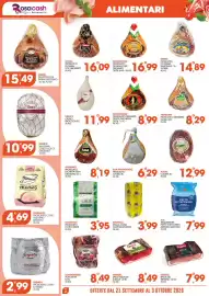 Volantino Rosa Cash Pagina 2: Longobardi Porchetta €8,49, Montefiore prosciutto disossato dolce duchessa €8,99