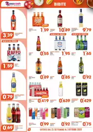 Volantino Rosa Cash Pagina 20: Schweppes Tonica €0,64, Dreher birra €0,85