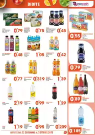 Volantino Rosa Cash Pagina 21: Toka acqua minerale frizzante naturale €0,21, Estathe' classico €1,39