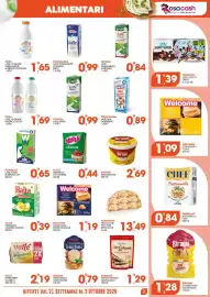 Volantino Rosa Cash Pagina 5: Soresina Grana Padano Grattugiato €1,29, Halta preparato vegetale cucina €0,39