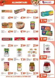 Volantino Rosa Cash Pagina 9: Bella Contadina Filetti di Melanzane €3,29, Select Popcorn Poppy €0,59