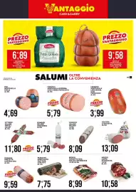 Volantino Vantaggio Cash&Carry Pagina 3: Salame ungherese Bombieri €5,79, Pancetta tesa dolce e affumicata Mendel €8,99