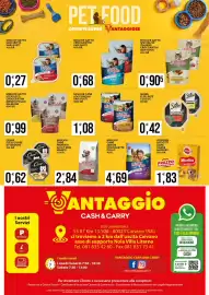 Volantino Vantaggio Cash&Carry Pagina 51: Miglior cane Senior crocchette pollo €4,69, Cesar Flexi/Cuore di Verdure €0,62