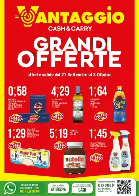Vantaggio Cash&Carry (valido fino al 3-10)
