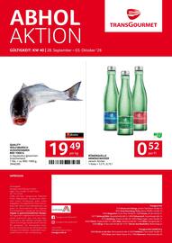 Transgourmet Flugblatt woche 40 Seite 28: Römerquelle Mineralwasser €0,52