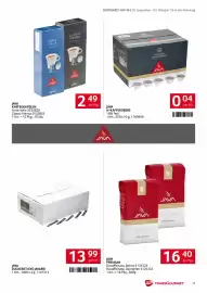 Transgourmet Flugblatt woche 40 Seite 17: Java Kaffeekapseln Forte Italia €2,49, Java Zuckersticks Javarei €13,99