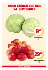Coop Extra kundeavis uke 39 Side 16: Hodekål €9,90, Røde epler €29,90