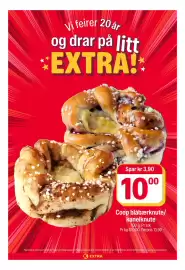 Coop Extra kundeavis uke 39 Side 36: Coop blåbærknute/kanelknute €10,00