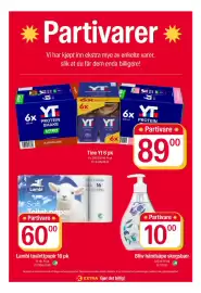 Coop Extra kundeavis uke 39 Side 5: Tine Yt Protein Shake €89,00, Bliw håndsåpe skogsbær €10,00