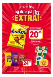 Coop Extra kundeavis uke 39 Side 6: Maarud potetgull €24,90, Nidar Smash €20,00