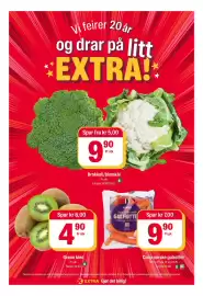 Coop Extra kundeavis uke 39 Side 9: Brokkoli/blomkål €9,90, Coop gulrøtter €9,90