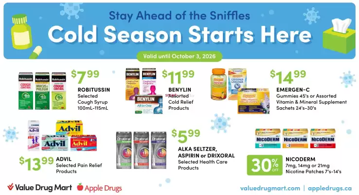 Value Drug Mart (valid until 3-10)