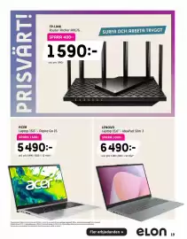 Elon reklamblad Sida 19: TP-LINK Router Archer AXE75 €1.590,00