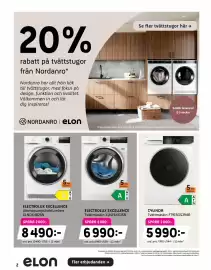 Elon reklamblad Sida 2: Rabatt på tvättstugor från Nordanro