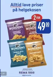 Rema 1000 kundeavis uke 39 Side 17: BONDENS POTETCHIPS €49,00