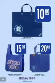 Rema 1000 kundeavis uke 39 Side 23: HANDLENETT STORT €20,00, HANDLENETT LITE €10,00