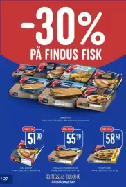Rema 1000 kundeavis uke 39 Side 9: FAMILIENS FISKEGRATENG €55,90, FINDUS FISK
