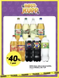 Bunnpris kundeavis uke 39 Side 14: PEPSI MAX, SOLO, SOLO SUPER, VILLA, MOZELL OG 7 UP