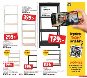 Jem&Fix reklamblad Sida 13: LAGERHYLLA €179,00