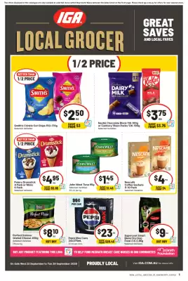 IGA catalogue