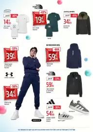 Catalogue Intersport page 2: THE NORTH FACE TEE-SHIRT Homme €19,99, THE NORTH FACE SWEATSHIRT À CAPUCHE Homme €59,99