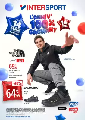 Intersport (valable jusqu'au 4-10)