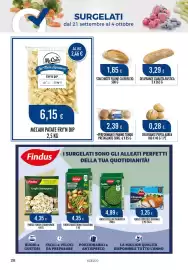Volantino Scelgo Pagina 28: Falcone cantucci mandorla €3,95, Le Bonelle caramelle €5,45