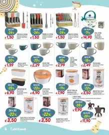 Volantino IperFamila Pagina 6: Tazza colazione jumbo Daily €2,99, Biscotti Biscottiera €7,90