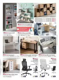 Catálogo BricoCentro Página 6: Mesa estudio + buck 2 cajones €109,95, Mesa despacho €84,95