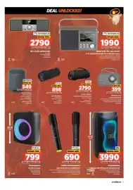 Power reklamblad vecka 39 Sida 11: Jbl partyhögtalare €3.990,00, Feel bluetooth-högtalare €2.790,00