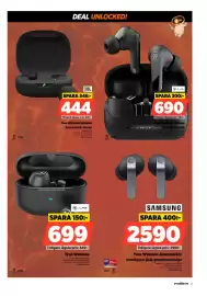 Power reklamblad vecka 39 Sida 13: Jbl true wireless hörlurar €444,00, JLab True Wireless €699,00